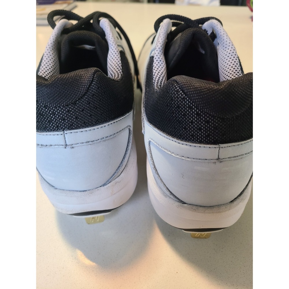 New Balance Rev Lite RC Men Size 14 White Baseball Cleats Customized Shoes - Picture 5 of 12